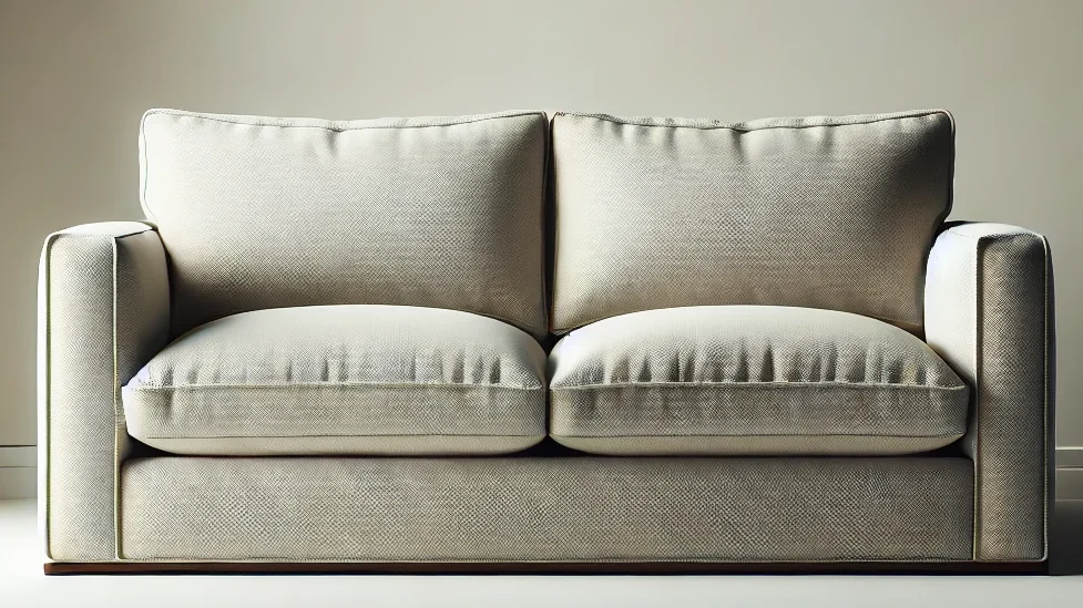 DALL·E 2024-07-05 01.40.06 - A simple, realistic image of a couch. The couch is comfortable and modern, placed in a living room setting. The background is neutral, emphasizing the